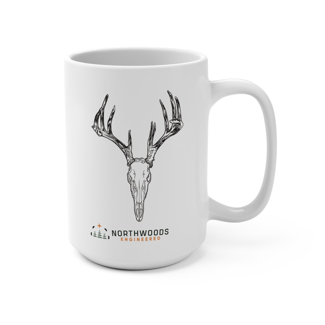 NWE European Skull Coffee Mug