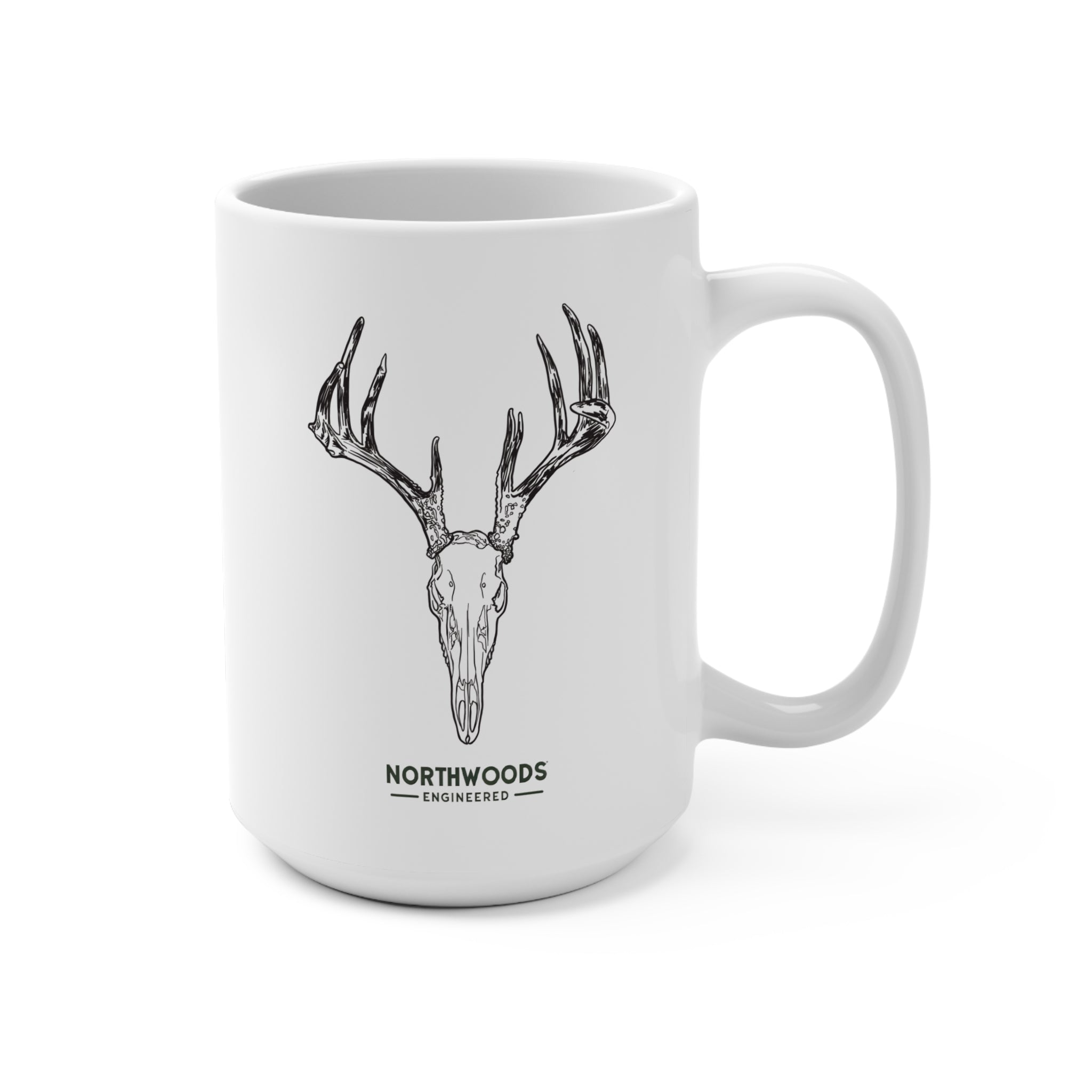 NWE European Skull Coffee Mug