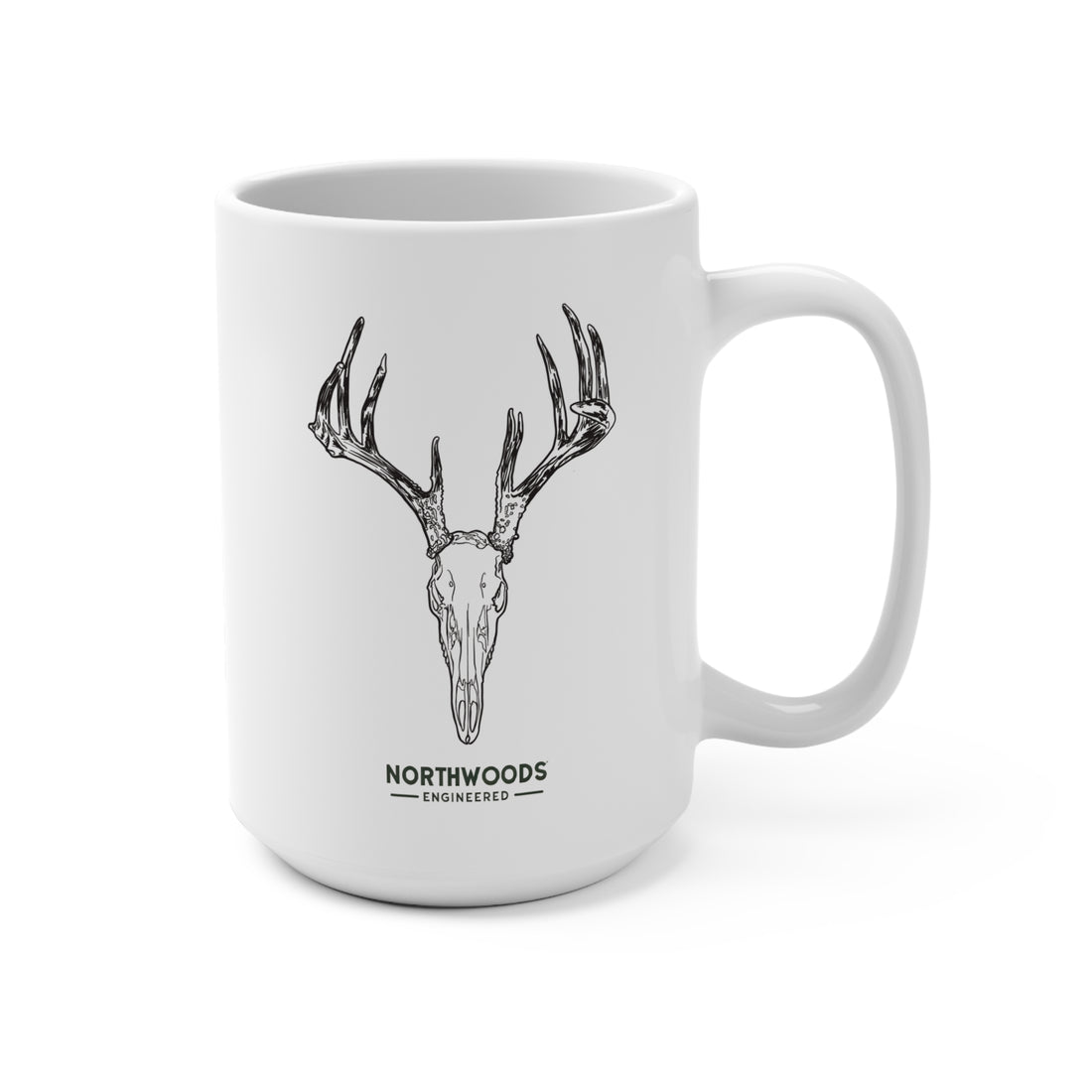 NWE European Skull Coffee Mug