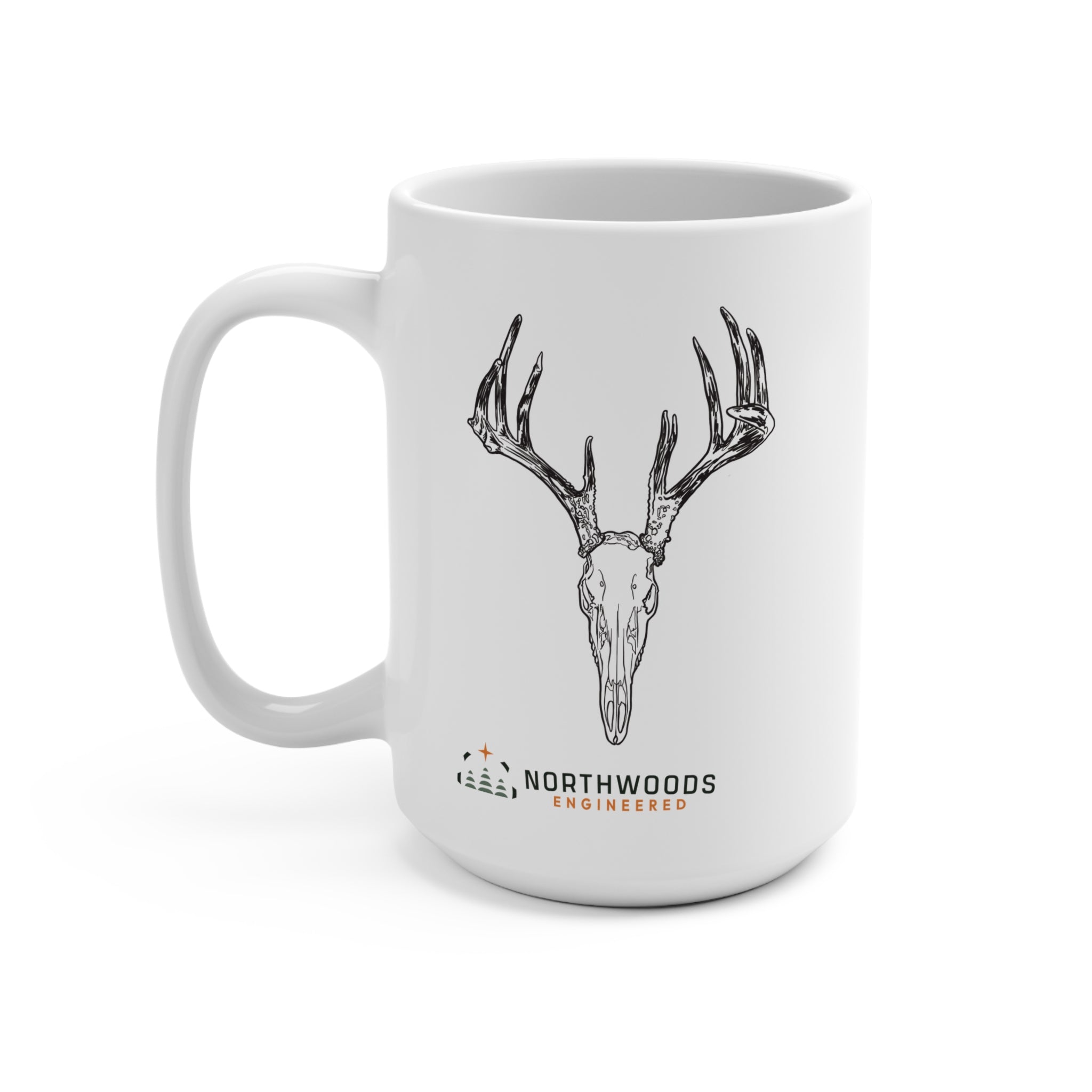 NWE European Skull Coffee Mug