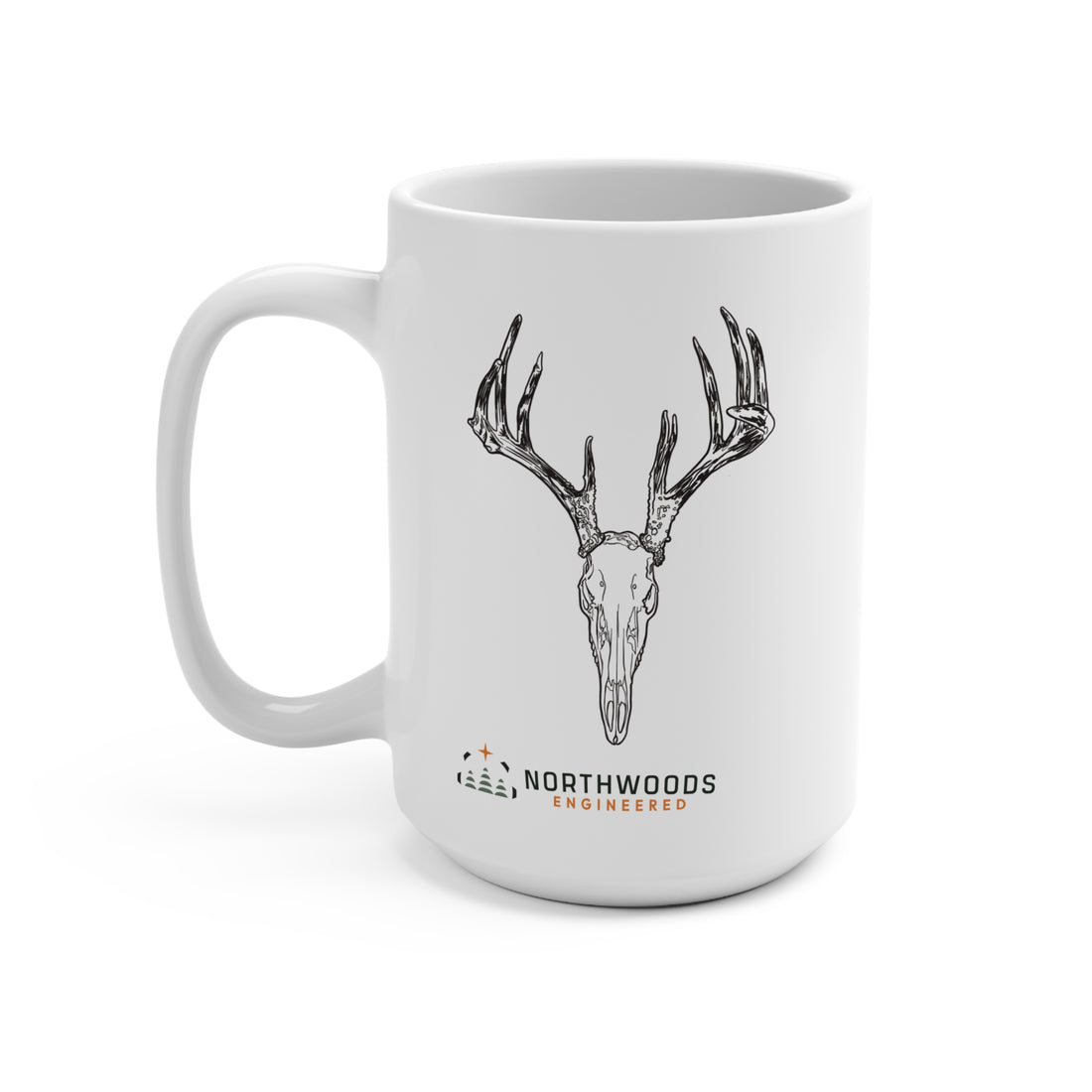 NWE European Skull Coffee Mug