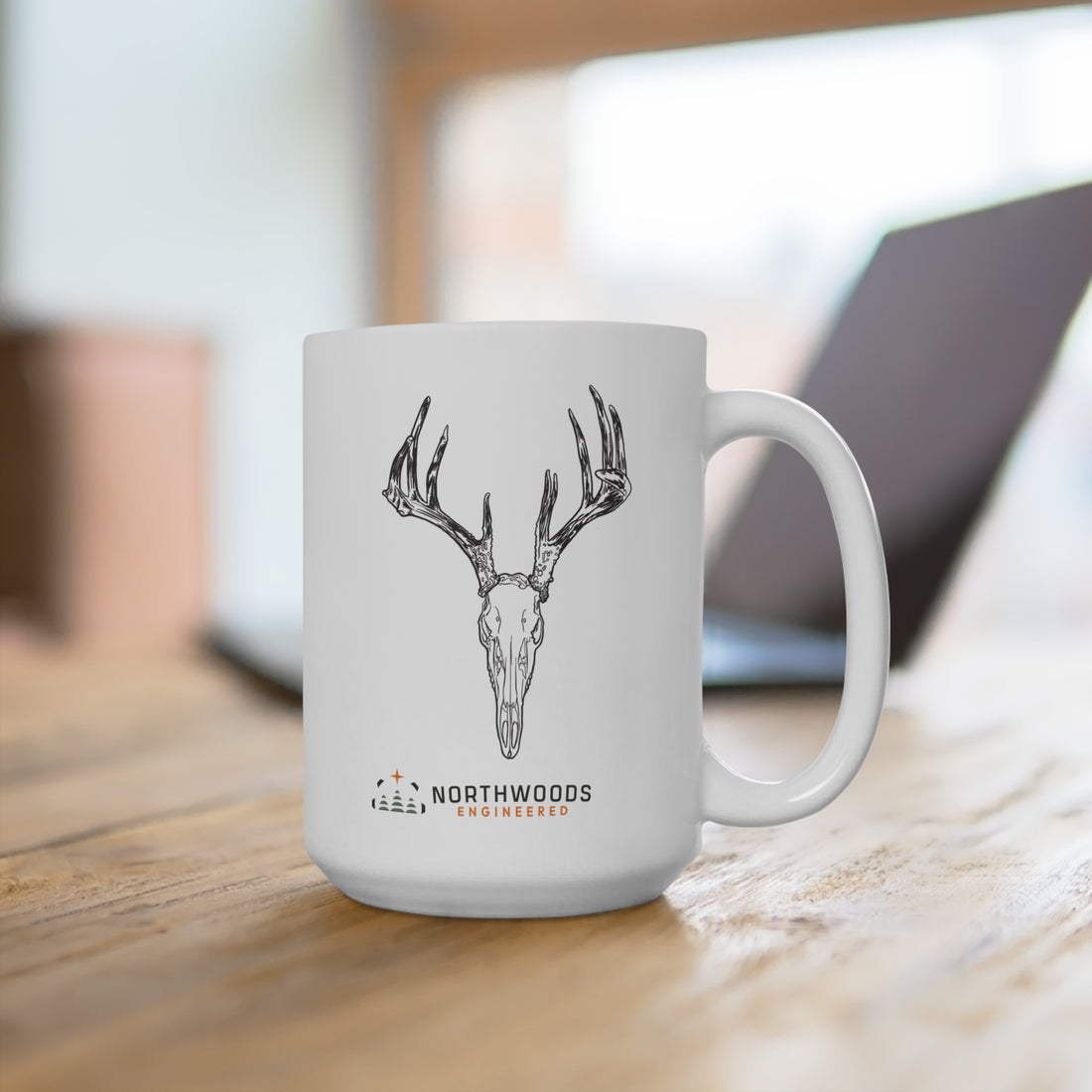 NWE European Skull Coffee Mug