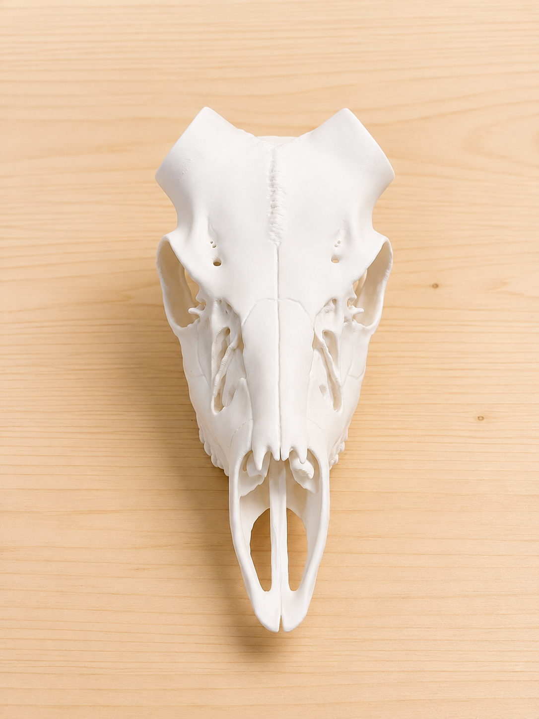 3D Printed European Deer Skull - Cous Deer